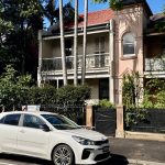 Heritage terrace on Glebe Point Road before exterior repaint