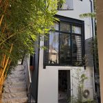 Rear exterior repaint of modern extension in Glebe property