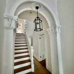 Detailed heritage arch restoration in Petersham interior