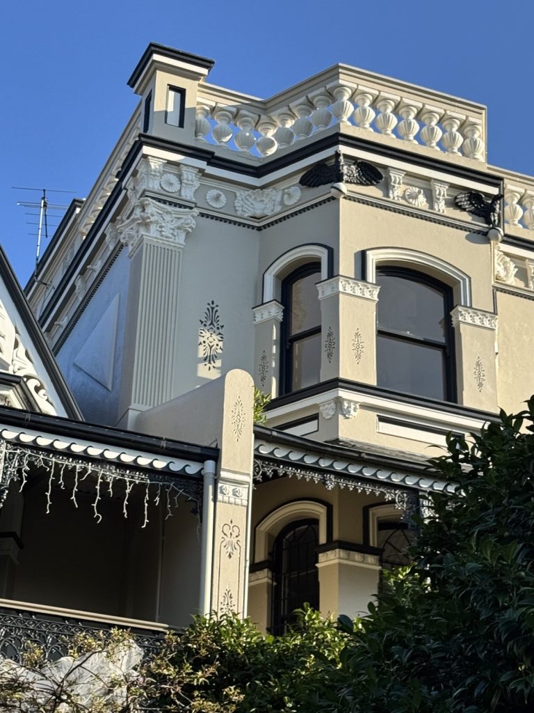 Heritage house exterior painting and restoration project in Five Docs NSW