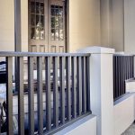 Exterior heritage house painting and front porch restoration in Enmore NSW