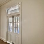 Restored heritage French doors and interior painting project in Enmore NSW