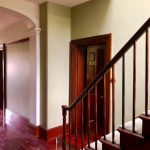 Interior hallway painting with arch details in heritage home Balmain