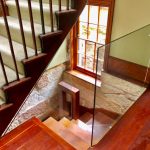 Staircase window and wall repaint in heritage home Balmain Sydney