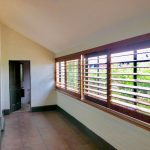 Sunroom interior repaint with timber windows in Balmain Sydney
