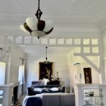 Decorative timber arch and interior heritage painting project in Croydon NSW