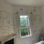 Interior wall preparation in heritage home Dulwich Hill before painting