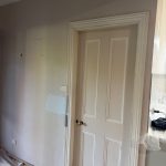 Interior wall repair and preparation work before repainting in Five Dock NSW