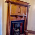 Heritage timber fireplace and decorative interior restoration project in Hurlstone Park NSW