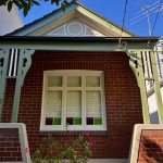 Heritage gable detailing and exterior trim painting project in Lewisham NSW