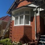 Federation home exterior painting with restored brick and timber features in Haberfield