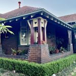 Restored verandah columns and decorative timber painting project in Hurlstone Park NSW