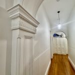 Heritage hallway archway and decorative interior painting project in Ashfield NSW