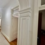 Decorative heritage column and moulding painting project in Ashfield NSW