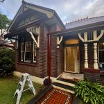 Heritage house exterior painting and restoration project in Ashfield NSW