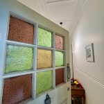 Traditional stained glass entry and hallway painting project in Ashfield NSW