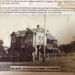 Historical image of heritage home in Stanmore used for restoration reference