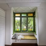 Heritage stained glass window and timber joinery painting project in Summer Hill NSW
