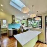 Kitchen and living area painting project in heritage home Summer Hill NSW